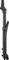 Cane Creek Fourche télescopique Helm MKII Air 27,5" Boost - matte black/Axe Traversant 15 mm/170 /44 /1 1/8" - 1,5" tapered/27,5" (650B)/110 mm