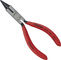 Knipex Rundzange mit Schneide - rot
