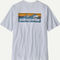 Patagonia T-shirt homme Boardshort Logo Pocket Responsibili-Tee - fiber white | S