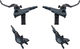 Shimano SLX v+h Set Scheibenbremse BR-M7100 J-Kit - schwarz/Set/links/rechts (seitenspezifisch)