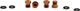 OAK Components Juego de tornillos de titanio para SRAM Bleedport DOT - copper