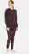 Whistler Cerro Merino L/S Women's Thermal Underwear Set - fudge | S