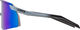uvex pace stage S CV sports glasses - grey matte | mirror green