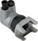 Magura Cilindro de frenos para HS 33 / HS 11 / HS 22 Modelo 2011 - plata/M6/M8