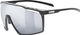 uvex Gafas deportivas mtn perform - black mate/mirror silver