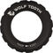Wolf Tooth Components Anillo de bloqueo Center Lock - black