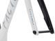 Factor OSTRO V.A.M. Disc T47a Shimano pearl white-chrome Carbon Rahmenkit - pearl white-chrome/54 cm, 110 mm x 38 cm, SB 0 mm