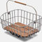Brooks Panier à vélo Peckham Low Basket - silver