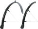 Procraft Juego de guardabarros Rainbow Trekking 45 ruedas delantera y trasera - negro/45 