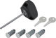 Thule Fixpoint Edge Roof Rack Feet Set of 4 - black