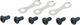 Shimano SM-RT66 6-bolt Brake Rotor - silver/160 mm