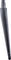 Blackheart Allroad Carbon Fork - titanium brushed | thru-axle | 28" | 1 1/8" - 1,5" tapered | 47 mm