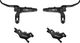 SRAM DB4 disc brake set front and rear - diffusion black/Set/left/right (side-specific)