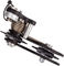 Rohloff Tensor de cadena DH Shorty - negro/Puntera de cambio