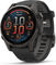 Garmin fenix 8 AMOLED Sapphire Titan GPS 43 mm Multisport-Smartwatch - schwarz-carbongrau