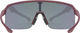 uvex ramp sports glasses - burgundy matt | mirror rose