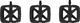 SQlab Pédales de plateforme 5OX - black
