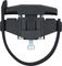 ABUS SH SF Bordo Universal Bracket for Saddles + Rain Cap Protective Cover - black