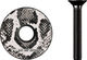 rie:sel design Capuchon de Direction stem:cap 1 1/8" - snake