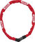 ABUS 4804C Kettenschloss - red/75 cm