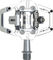 HT Pedales automáticos ENDURO RACE T2 - plata | 84 mm | 68 mm