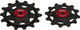 BBB Engranaje RollerBoys Ceramic BDP-17 para SRAM 12 velocidades - negro/12 dientes (rueda guía), 14 dientes (rueda tensora)