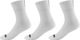 GripGrab Lightweight SL Summer Socks 3-Pack - white/41 - 44