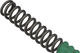 MRP Muelle de acero Ribbon Coil - green