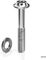absoluteBLACK Vis de fixation d'étrier de frein M5 pour montage plat - grey | 32 mm