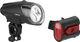 busch+müller Ixon IQ Premium + Ixback Senso LED Lighting Set - StVZO Approved - black