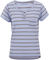 Patagonia T-Shirt pour Dames Capilene Cool Trail Henley - furrow stripe-light current blue/M