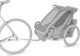 Thule Achsmontageplatte ezHitch Kit Plate ohne Schnellspanner - silber