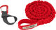 TowWhee Set de Câble de Remorquage avec Quick Loop et Mousqueton - red-black