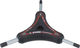 Unior Bike Tools Y Hex Wrench 4 - 6 mm 1781/2HX - red