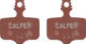 GALFER Bremsbeläge Disc Advanced für SRAM/Avid - semi-metallisch - Stahl/SR-006