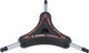 Unior Bike Tools Y-Schlüssel Innensechskant mit Kugelkopf 1781/2HXS - red