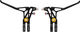 KCNC VB1-7075 Bremshebelset - schwarz/links/rechts (seitenspezifisch)