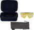 uvex sportstyle 236 Set Sportbrille - black-yellow mat/mirror yellow