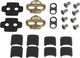 crankbrothers Pedales de clip Mallet E 11 - black-gold