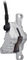 Trickstuff Direttissima Front+Rear Disc Brake Set - silver-black/Set/Flip-Flop (non-side-specific)