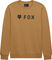 Fox Head Absolute Fleece Crew Sweatshirt - brown sugar | S