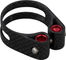 Procraft PRC SPC1 Carbon Sattelklemme - carbon-rot/34,9 mm