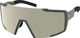 Scott Gafas deportivas Shield - kaki green | amp white chrome