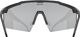 uvex flowline Brille - black matt | mirror silver