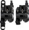 Shimano Set de Freins à Disque av+arr 105 BR-R7070 + ST-R7020 - silky black/Ensemble/gauche/droite (spécifique)