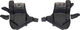 microSHIFT Levier de Vitesses MTB Thumb-Tap pour Shimano 3x7 Vitesses - black