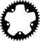 Wolf Tooth Components Elliptical 110 BCD Gravel / CX / Road Chainring - black/42 