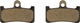Shimano Pastillas de frenos M04-RX para XT BR-M755 - universal/Orgánico