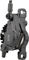 Shimano Frein à Disque XT BR-M8100 avec Plaquettes en Métal J-Kit - noir/Roue arrière/gauche/droite (spécifique)