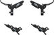 SRAM Set de Freins à Disque av+arr G2 R - diffusion black anodized/Ensemble/Flip-Flop (non spécifique au côté)